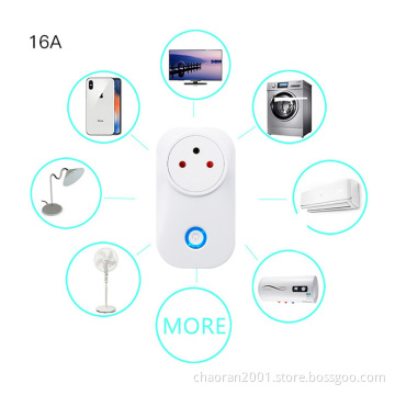 Israel WIFI Smart Plug Timing Socket Wireless Outlet Voice Control Work With Alexa Google Home
